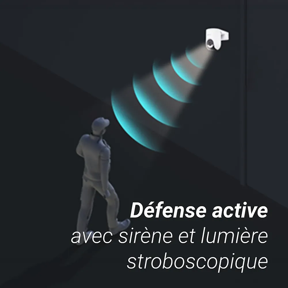 Ezviz Caméra de surveillance HB8 Lite
