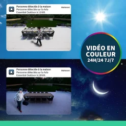 Arlo Caméra De Surveillance-Caméra de vidéosurveillance extérieure Essential2 2k blanc vendue par 3 pièces