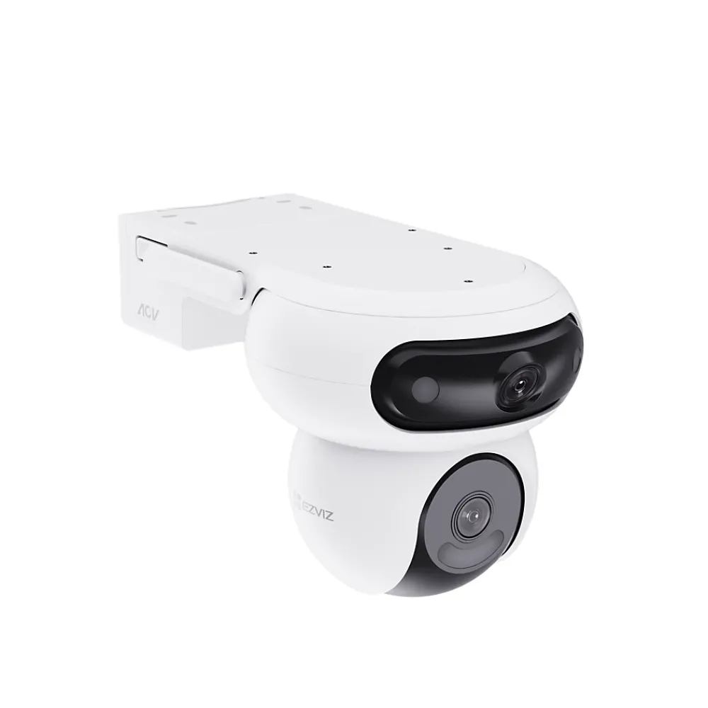 Ezviz Caméra de vidéosurveillance extérieure avec panneau solaire CS-HB90/SP-R100 blanc