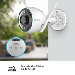 Ezviz Caméra de vidéosurveillance extérieure C3N