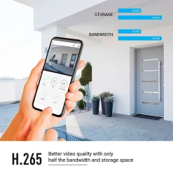 Ezviz Caméra de vidéosurveillance extérieure C3N