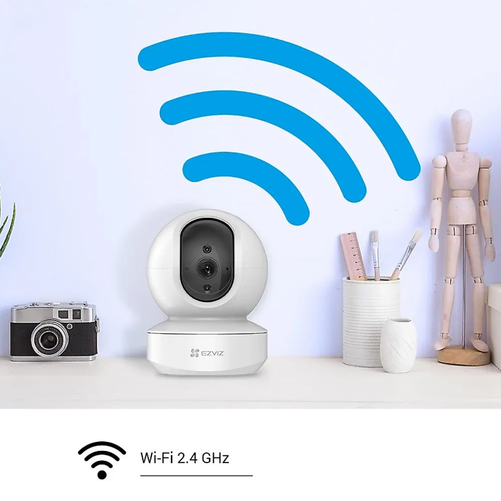 Ezviz Caméra de vidéosurveillance rotative TY1