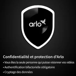 Arlo Caméra de vidéosurveillance sans fil Ultra2 4K blanche