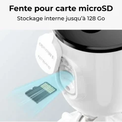 Reolink Caméra De Surveillance-Caméra extérieure - - ARGUS B310 - 3MP, Vision nocturne, Panneau solaire inclus