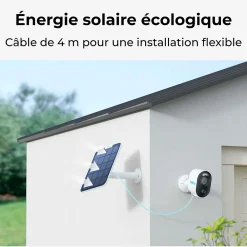 Reolink Caméra De Surveillance-Caméra extérieure - - ARGUS B310 - 3MP, Vision nocturne, Panneau solaire inclus