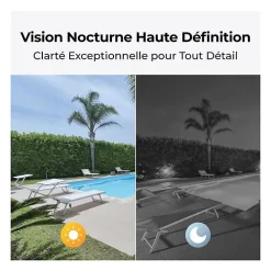 Reolink Caméra extérieure - - B320 - Panneau solaire - Blanc