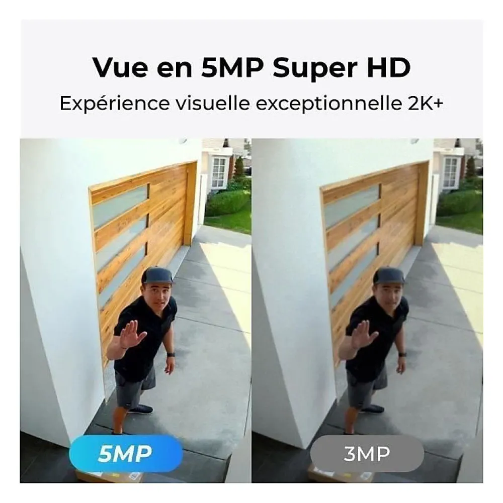Reolink Caméra De Surveillance-Caméra extérieure - - W320 - Blanc