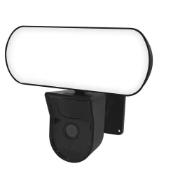 Kyf Caméra De Surveillance-Caméra Intérieure ou Extérieure Filaire Full HD 3MP Fonction éclairage LED 2310lm