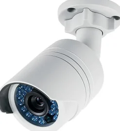BT SECURITY Caméra De Surveillance-Caméra ip tube métal ultrahd 4k (8mp / 3840x2160) poe