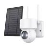 Semac Caméra Wifi Extérieure Motorisée Solaire Compatible TUYA