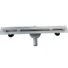 Saniverre Caniveau de douche italienne slim DEKI L.70 cm acier inoxydable avec siphon 360, drainage performant