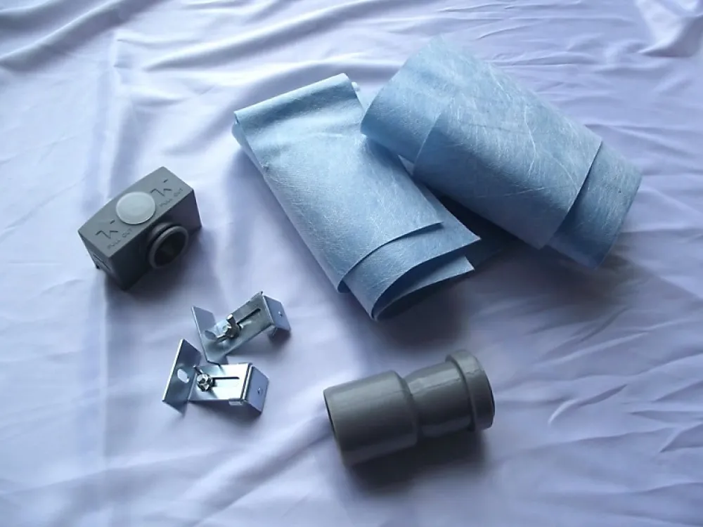 Bernstein Caniveau de douche italienne réglable acier inoxydable avec Siphon et filtre - 60cm