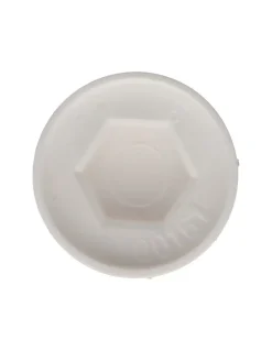 Vis Express Capuchon plastique Vis Diamètre 6.3 Surplat 10 RAL9010 blanc pur - 1 pièce