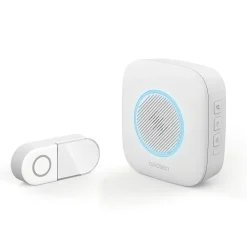 Avidsen Carillon avec flash lumineux sans fil avec pile portée 200 mètres - Sona - 102507