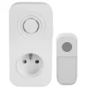 Blyss Carillon enfichable prise gigogne et bouton sans fil Soft Touch 36 mélodies