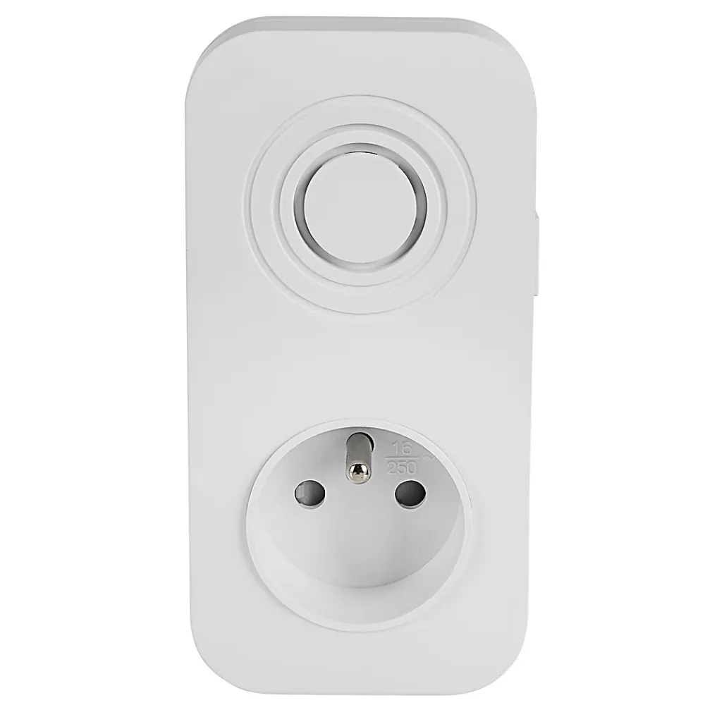Blyss Carillon enfichable prise gigogne et bouton sans fil Soft Touch 36 mélodies