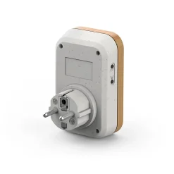 Avidsen Carillon sans fil sans pile branchement sur prise 230 V technologie Kinétic Bamboo Plug - - 102513