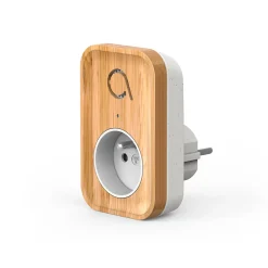 Avidsen Carillon sans fil sans pile branchement sur prise 230 V technologie Kinétic Bamboo Plug - - 102513