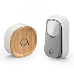 Avidsen Carillon USB sans fil sans pile Bamboo - - 102502
