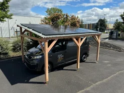 Ultrawatt Panneau Solaire Plug And Play|Panneau Solaire À Faire Poser-Carport solaire avec panneaux photovoltaïques design 3000