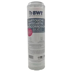 BWT Filtre Anti Calcaire-Cartouche Antitartre Anticorrosion Silico - Cartouche Filtre à Eau