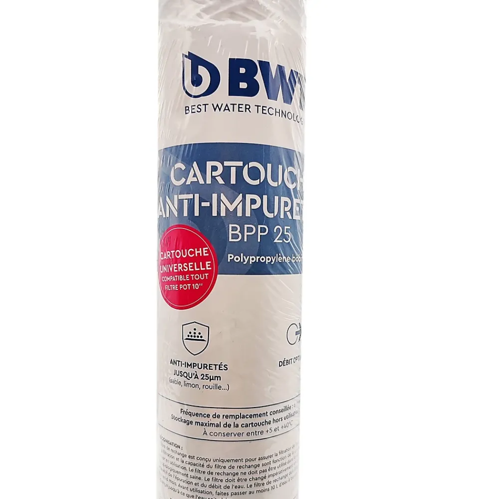 BWT Cartouche Bobinee Ppb25 25microns - Cartouche Anti Sédiment