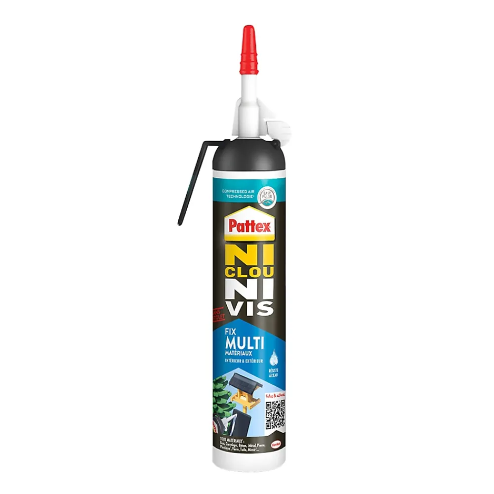 Pattex Cartouche de colle polymère propulsée au gaz, 200 g - intérieur/extérieur