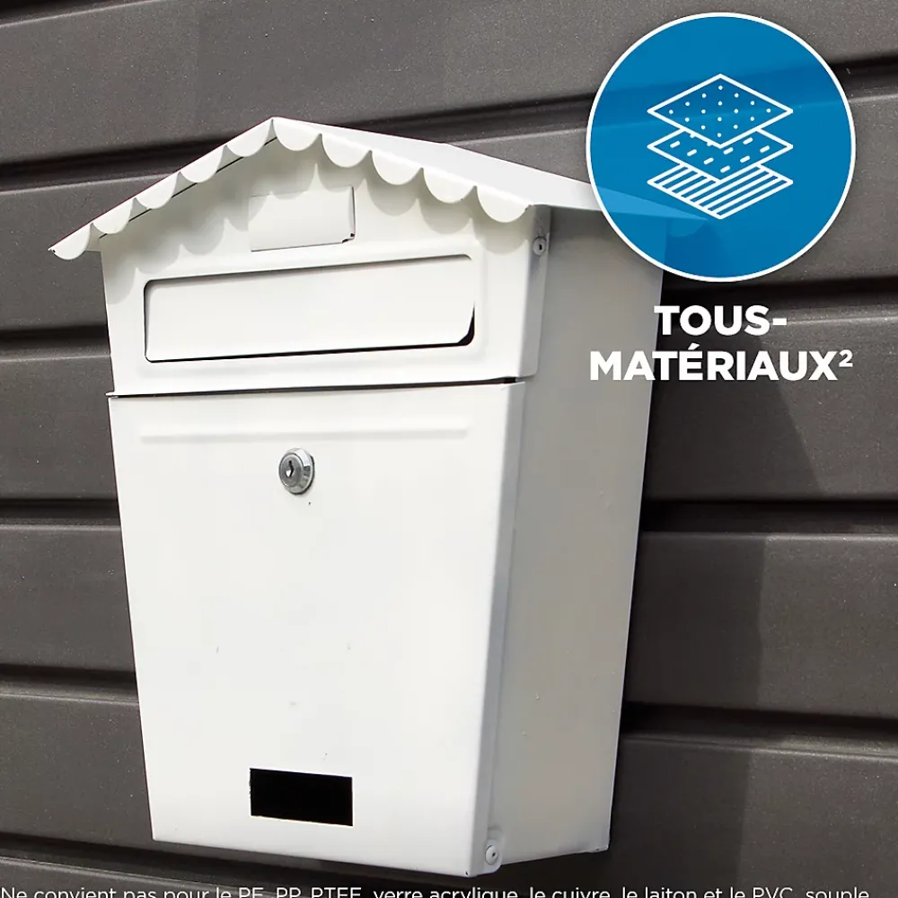 Pattex Cartouche de colle polymère propulsée au gaz, 200 g - intérieur/extérieur