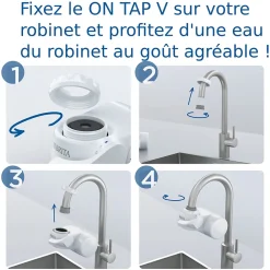 Brita Filtration Évier-Cartouche pour système de filtration sur robinet ON TAP V