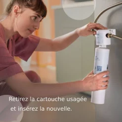 Filtration Évier-Cartouche pour système de filtration d'eau sous évier Brita Mypure SLIM V-MF