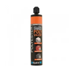 Scell-It Cartouches scellement chimique ton gris béton Polyvalent F 300ml