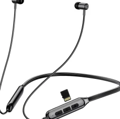 Vendos85 Casque Bluetooth 5.0 écouteurs de Sport IPX5 étanche gris noir