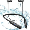 Vendos85 Casque Bluetooth 5.2 écouteurs de Sport IPX5 étanche noir