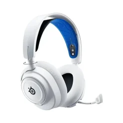 Steelseries Enceinte, Écouteur Et Casque-Casque Micro Gaming sans fil Arctis Nova 7P pour PS PC Mac Nintendo Switch Oculus Quest 2 et Android Blanc