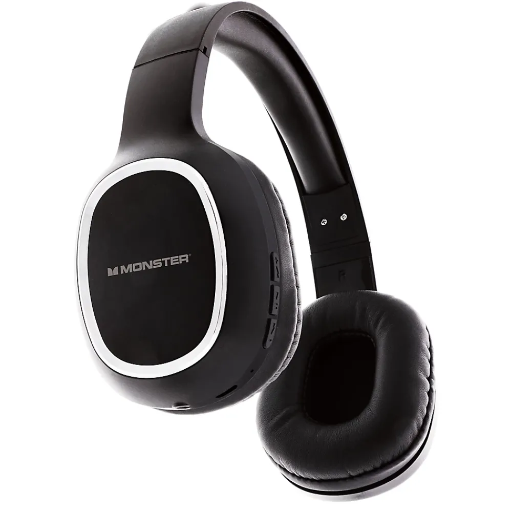 Monster Casque TV émetteur bluetooth noir