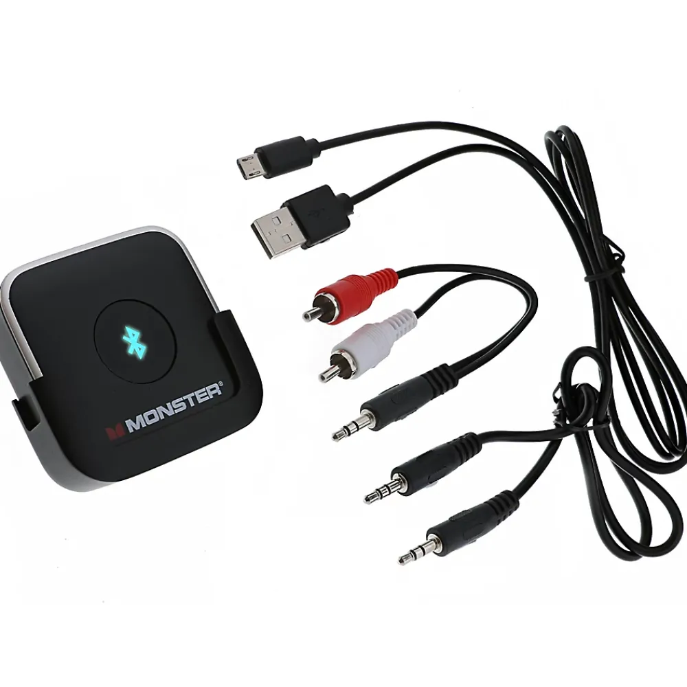 Monster Casque TV émetteur bluetooth noir