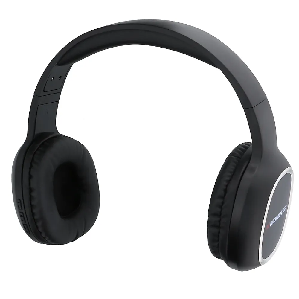 Monster Casque TV émetteur bluetooth noir