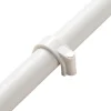 Diall Fixation Et Raccordement Du Câble-50 cavaliers ronds en nylon ø 16 à 20 mm gris