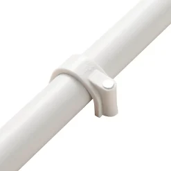 Diall Fixation Et Raccordement Du Câble-50 cavaliers ronds en nylon ø 16 à 20 mm gris