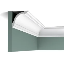 Orac Decor CB512 Corniche plafond - 10x10x200cm (h x p x L) - moulure décorative polystyrène Carton complet