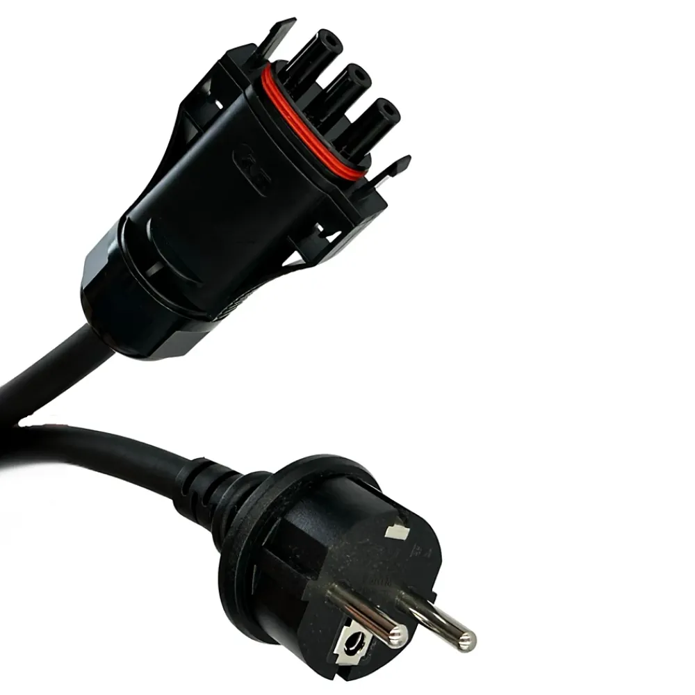 Sossen Câble AC 5m 1,5mm² - pour micro-onduleur