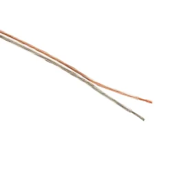 Zenitech Câble audio HI-FI 2x0,75mm² transparent - 10m -