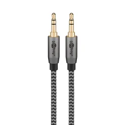 Goobay Câble audio Jack 3.5mm gold 2 mètres