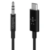 Belkin Chargeur Et Câble Usb-Câble audio Jack 3,5mm vers USB-C 90cm noir