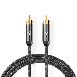 Nedis Câble audio numérique RCA coaxial 5 m
