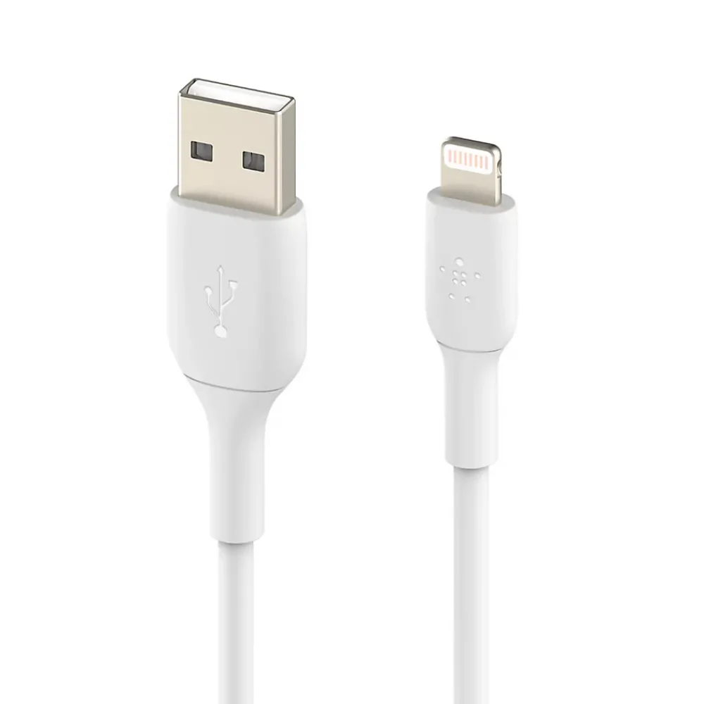 Belkin Chargeur Et Câble Usb-Câble Boost Charge USB A vers Lightning 1m blanc