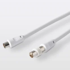Blyss Câble coaxial Mâle / Mâle + adaptateur Mâle / Mâle , 10 m