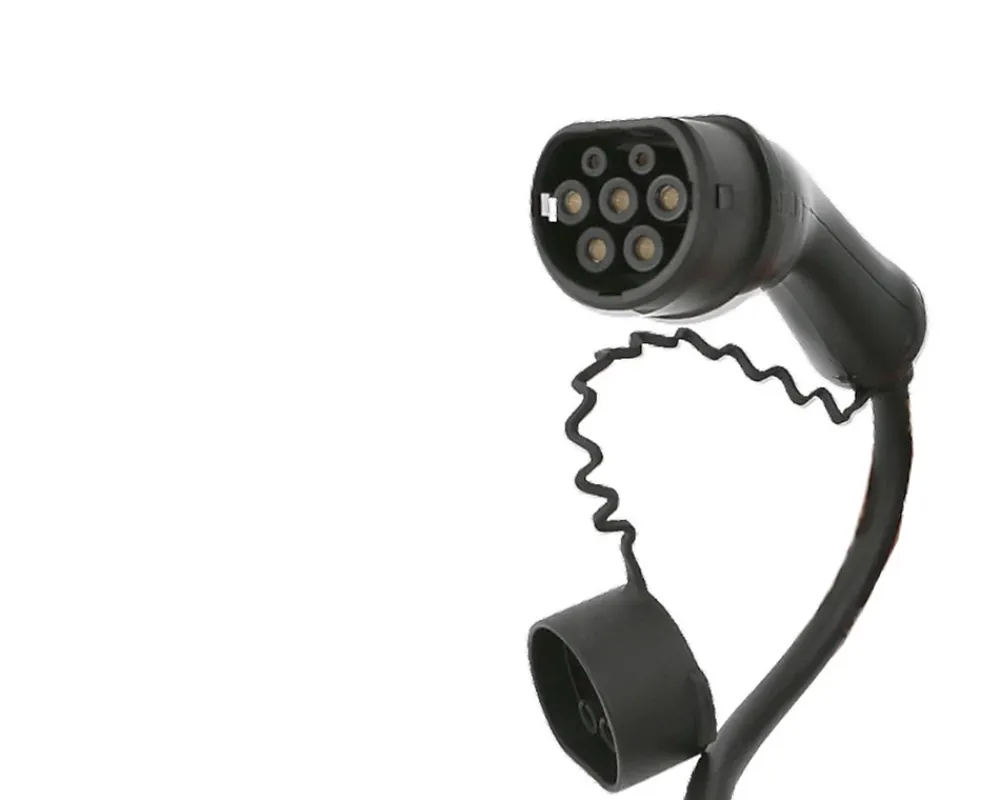 ABB Borne Recharge Voiture Électrique-Câble de recharge T2-T2 3P 32A pour véhicule électrique, longueur 7 mètres