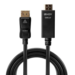 Lindy Câble DisplayPort vers HDMI 10.2Gbps 1m