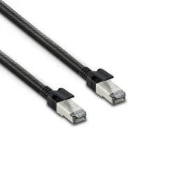 Metronic Câble Et Connectique Réseau-Câble Ethernet RJ45 CAT 8 mâle/mâle tressé - S/FTP 3 m - 395631